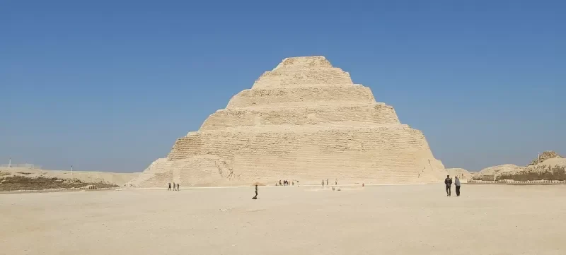 Explore the most magnificent Egypt landmarks. First, tour to Pyramids of Giza and the Sphinx and then the older Step Pyramid at Sakkara, and Memphis city.