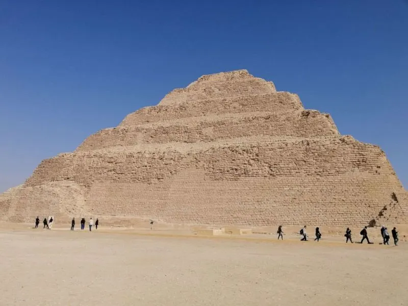 Pyramid of Saqqara  12 Days Egypt Trips: Cairo, Nile Cruise and Sharm El Sheikh
