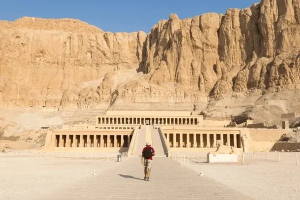 Discovering Queen Hatshepsut Temple in Luxor during an 8-Day Classic Travel adventure