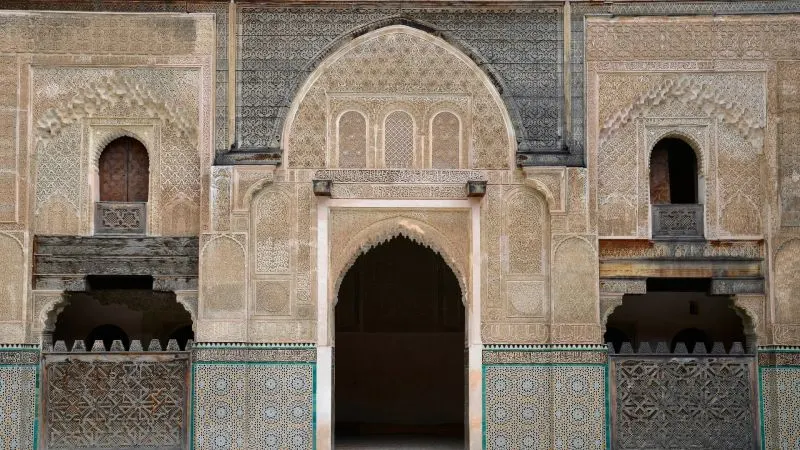 Fez's Al-Attarine Madrasa is a highlight of any Morocco cultural tour