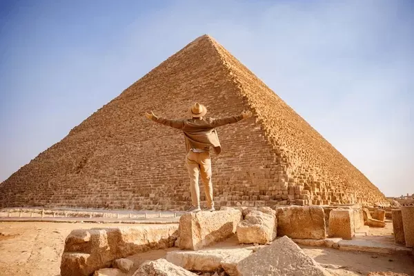 Pyramids of Giza visit during the Egypt part of the 12-day Dubai and Egypt tour