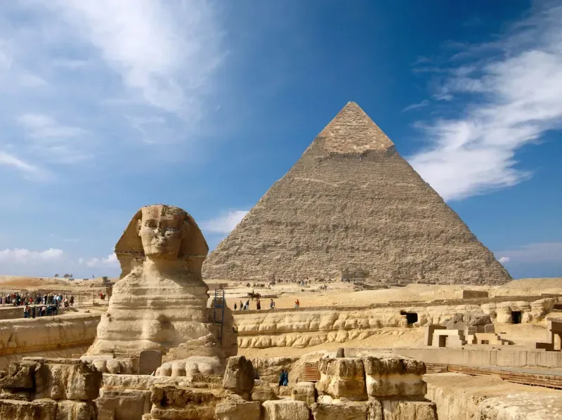 See the legendary Great Sphinx in Giza as part of your 8-Day Egypt Luxury Tours journey.