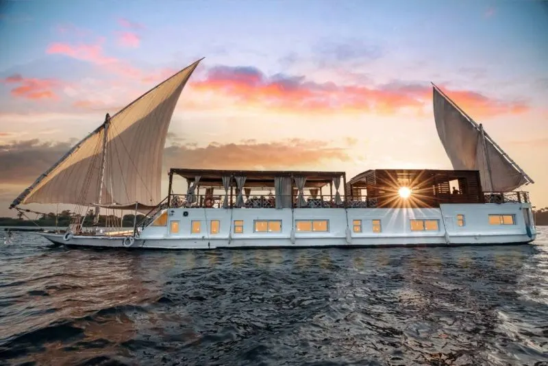 Dahabiya Nile Cruise Dahabya Nile Cruise in luxury Egypt travel packages from USA