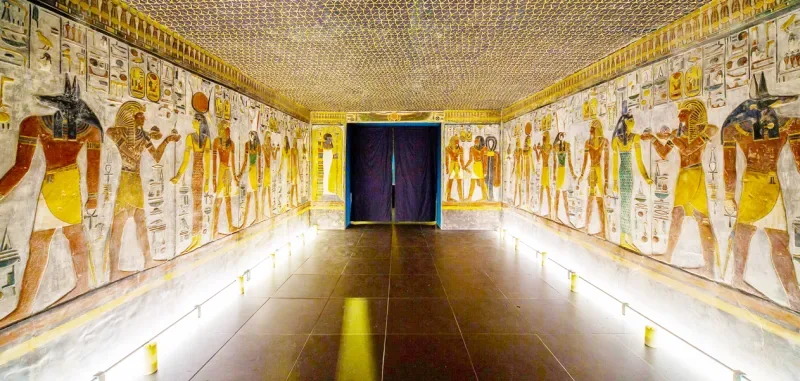 Luxor valley kings tombs Egypt