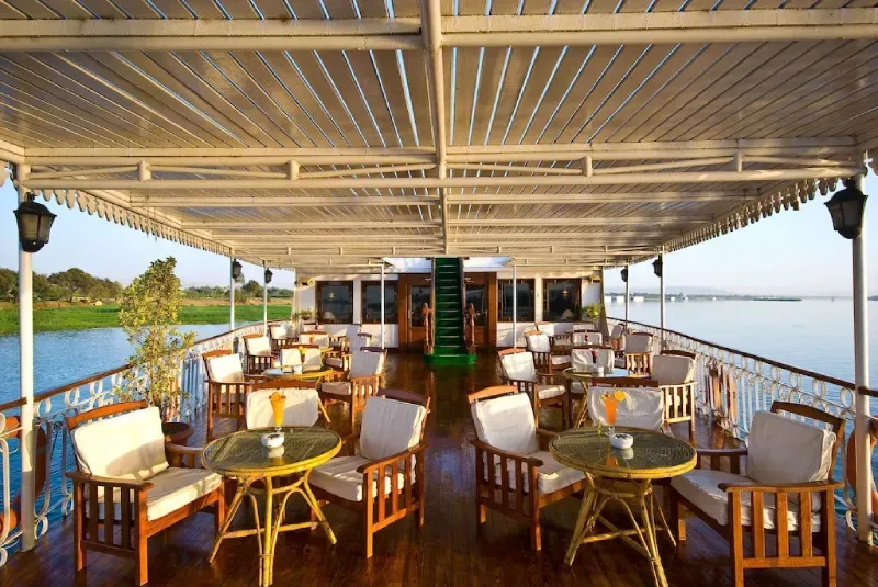 Sun Deck on SS Karim Nile Cruise
