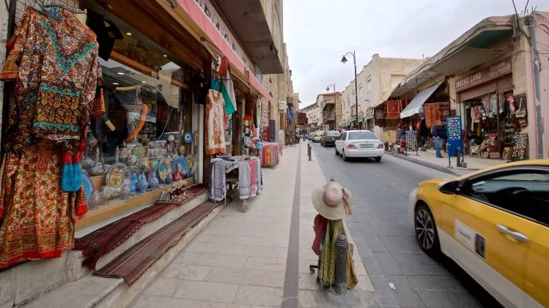 Madaba City Explore the beautiful mosaics of Madaba City, the City of Mosaics, on luxury Egypt and Jordan tours.