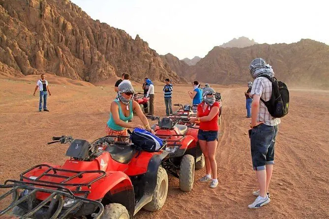 Experience desert safari and quad biking in Sharm El Sheikh