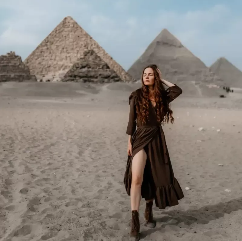 The Majestic Giza Pyramids – Ancient Wonders of Egypt