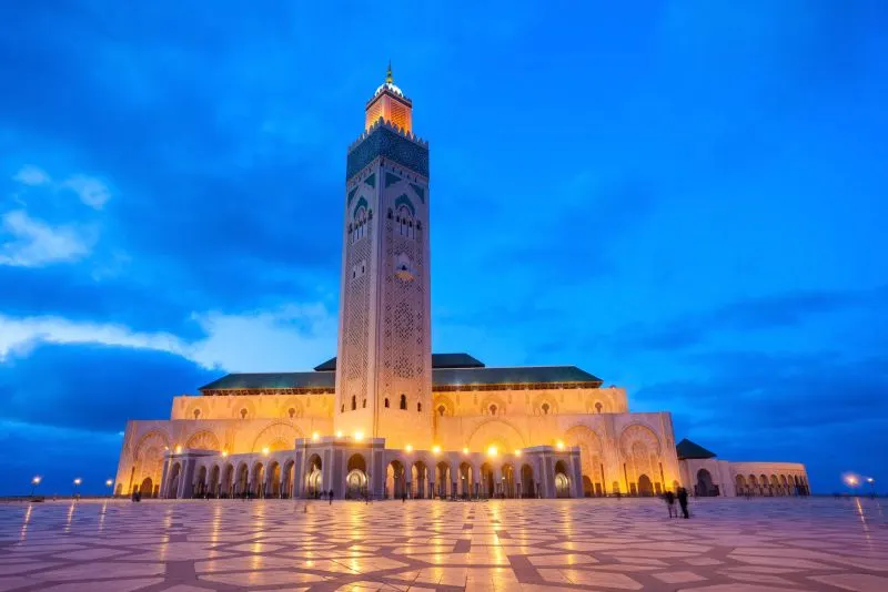 Stand in awe at Hassan II Mosque on your Morocco journey