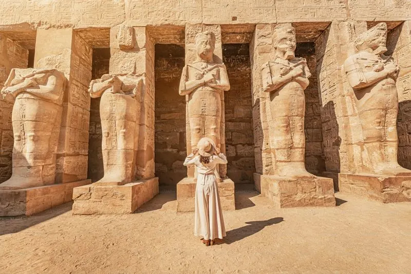 Exploring Karnak Temple with MS Acamar Nile Cruise – the largest temple complex ever built, dedicated to Amun