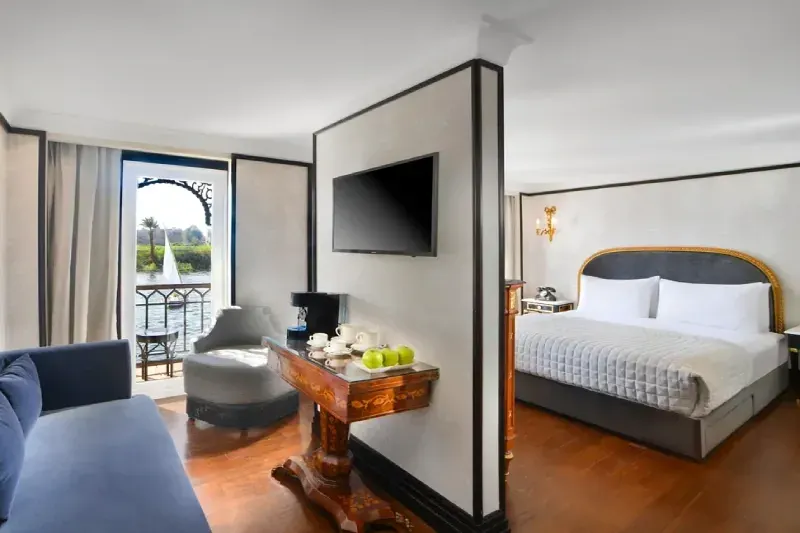 Luxury Room Aboard Nile Cruise Ship