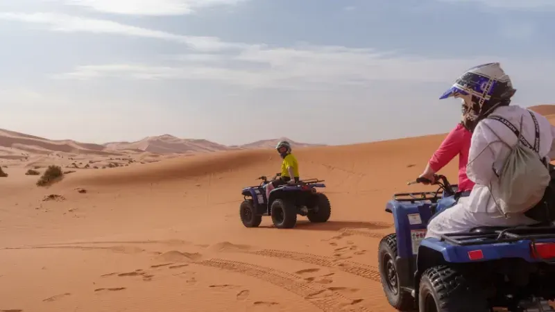 Things to do in Sharm El Sheikh desert: quad biking adventures