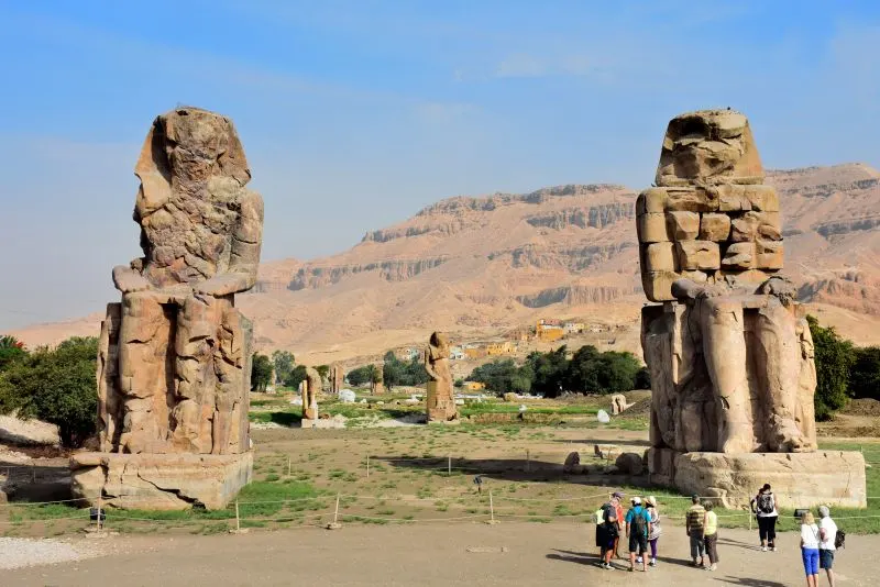 Colossi of Memnon Colossi of Memnon featured in tours in Morocco
