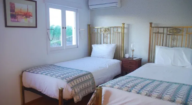 Dahabiya Loulia Nile Cruise cabin bedroom