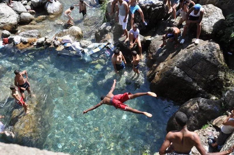 Feel the refreshing flow of Ras El Ma Spring with expert-led Morocco guided tours