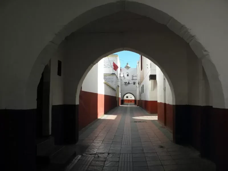 Explore the traditional markets of the Habous District on your Morocco guided tour