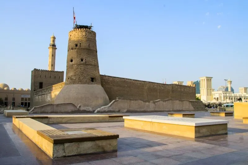 Al Fahidi Fort cultural visit during the 7-day Cairo Dubai and Abu Dhabi Trip