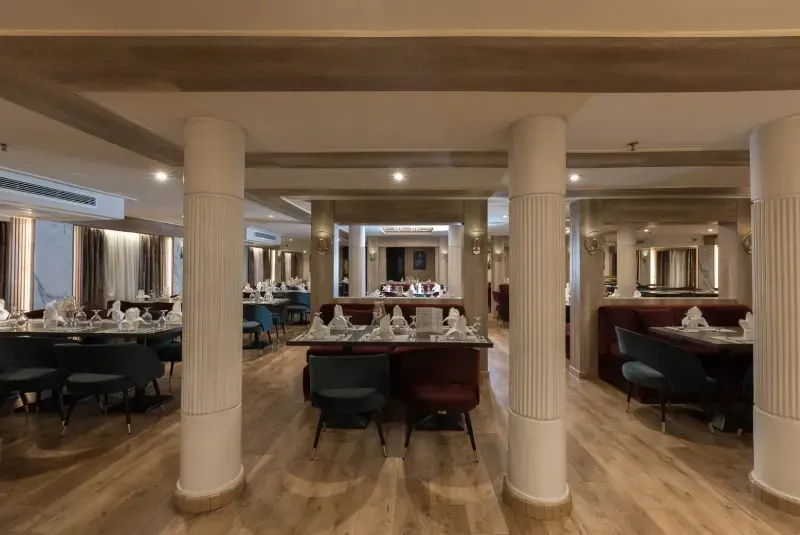 Royal Beau Rivage Cruise dining area serving international cuisine