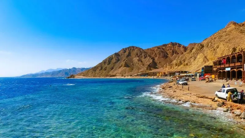 Stunning Red Sea views during a Dahab day trip