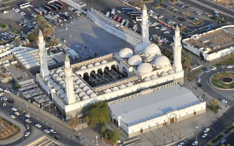 view over the Prophet Muhammad Mosque During your 15-day Saudi Arabia and Egypt Tours with Nile Cruise.
