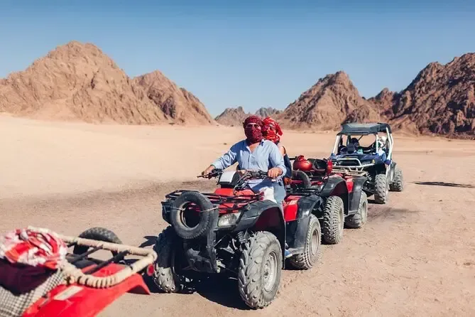 Sharm El Sheikh day trips with exciting quad bike rides
