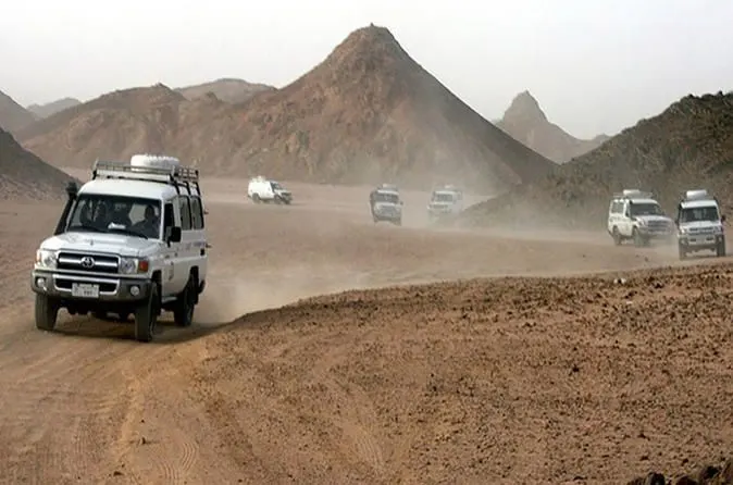 Sunset jeep safari in Hurghada desert Hurghada tours
