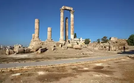 Hercules Temple in Amman Jordan tours