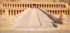 Marvel at the elegant Temple of Queen Hatshepsut at El Deir El Bahari during your 8-day Egypt Tour with Nile Cruise.
