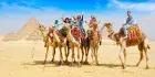 camel ride near Giza pyramids desert Egypt tour experience