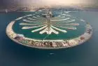 Palm Jumeirah aerial view on the 10-Day Jordan and Dubai Tour