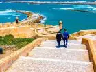 Relax by the waves at Rabat Beach