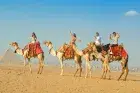 Giza Pyramids sunset camel ride experience