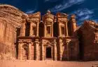 Marvel at the ancient city of Petra during the 13 Days Jordan and Egypt Luxury Tours.