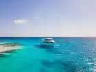 Tourists enjoying Marsa Alam holidays while spotting a Dugong at Marsa Mubarak lagoon.