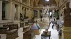 Visiting the Egyptian Museum in Cairo on 7-day Cairo, Luxor and Aswan Egypt Easter Tour