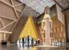 Grand Egyptian Museum exhibits in Cairo, part of 7-Day Christmas in Egypt journey
