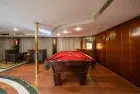 interior lounge area featuring a pool table aboard the Magic I Nile cruise ship