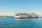 Royal Beau Rivage Cruise sailing on the Nile River between Luxor and Aswan