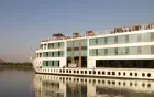 Luxury cruise sailing Nile River
