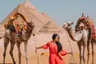 private camel ride tour Giza pyramids Egypt