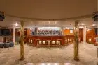 The lounge and bar area of the Magic I Nile Cruise ship