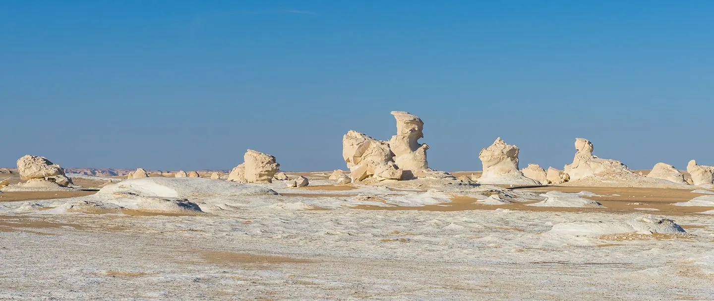 white desert