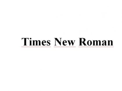 Россияне смогут и дальше использовать шрифты Times New Roman и Arial