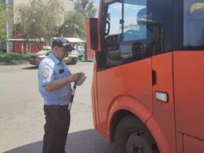 В Кургане подвели итоги оперативно-профилактического мероприятия «Автобус»