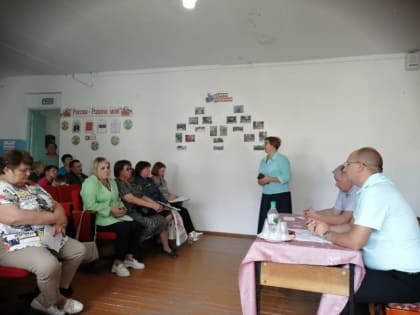 День администрации в селах Новые Пески и Дубровное.