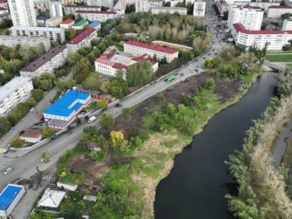 В Кургане создают новые места отдыха для горожан
