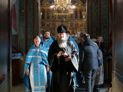 Митрополит Даниил:  «Сретение – радостная встреча с Богом!»