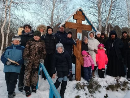 В Зауралье участники семейной гостиной «Очаг» побывали в русской избе