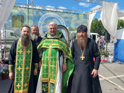 15 тысяч человек посетили в Кургане православную Троицкую  выставку-ярмарку