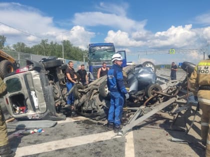 На трассе Курган-Челябинск произошло страшное массовое ДТП